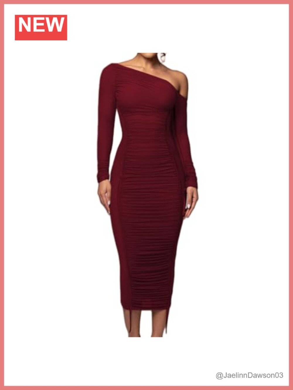 Sexy Bodycon Maxi Dress Sheer Long Sleeve Off Shoulder Mesh Ruched Party Club